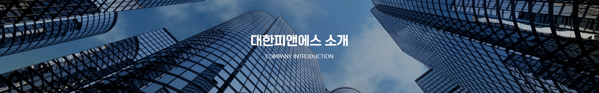 대한파트너 소개, COMPANY INTRODUCTION